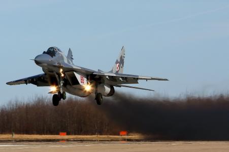 战斗机，起飞，米格-29