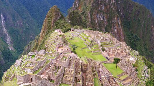 秘鲁马丘比丘，古代文明，印加城