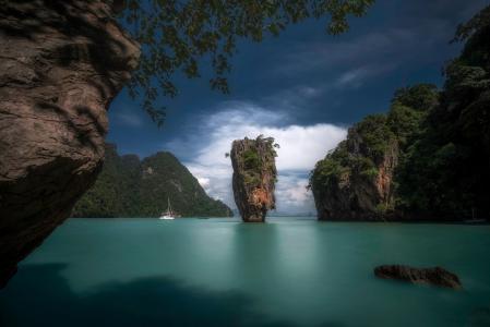 热带，度假村，泰国