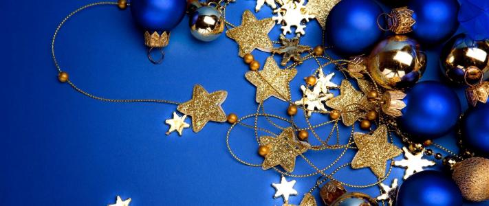 圣诞玩具，星星，黄金，假期，圣诞节，心情，新