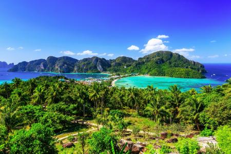度假村，泰国，美丽，热带地区