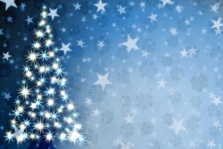假日，圣诞树，新年，圣诞节，明星，图形，圣诞节，新年，雪花，火花