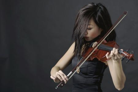 音乐，小提琴，女孩