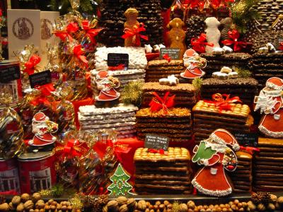 新年，饼干，甜食，货架，圣诞节，图片