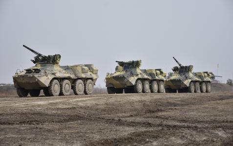 BTR，ZSU，乌克兰，乌克兰