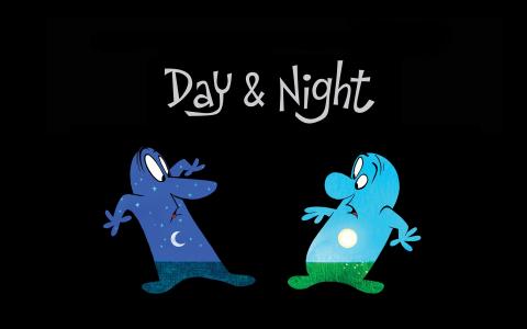 day & night, ночь, День