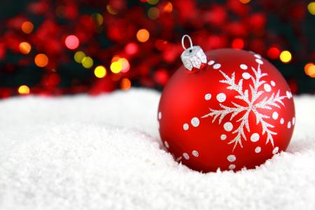 玩具，圣诞节，新年，球，红色，模式，雪花，雪，散景，新年，圣诞节，新年，圣诞节