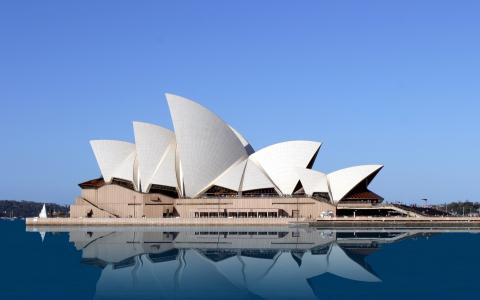 城市，美丽，建筑，风景，亲爱的，小河，悉尼，澳大利亚