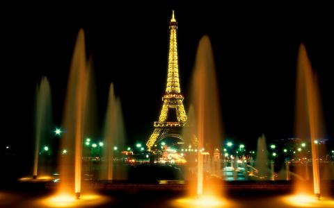 法国，巴黎，yushnya，喷泉