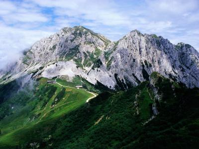 Carnic阿尔卑斯山，意大利弗留利 - 威尼斯朱利亚地区