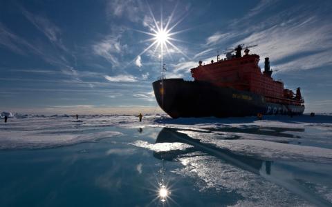 破冰船，格陵兰岛