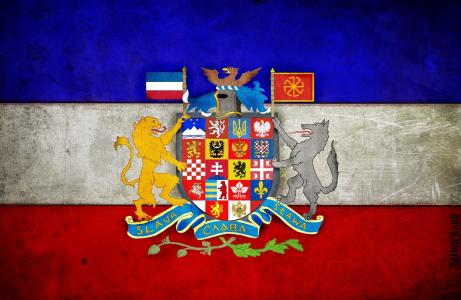 国旗，徽章，Slavyan