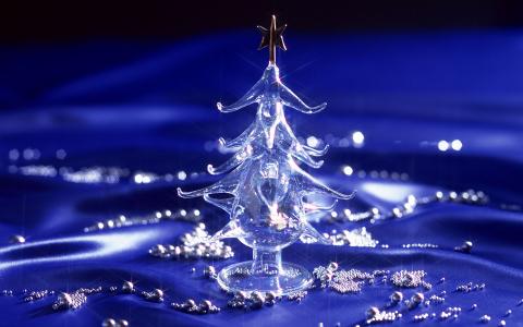 新年，装饰品，圣诞树