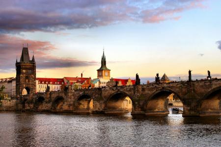 捷克共和国，美丽，布拉格，城市，视图，普拉加，在，捷克共和国