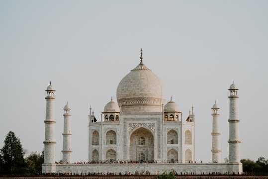 印度泰姬陵建筑景色图片