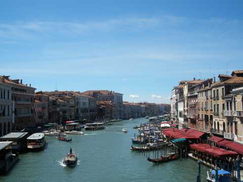 意大利闻名旅行都市威尼斯风光图片