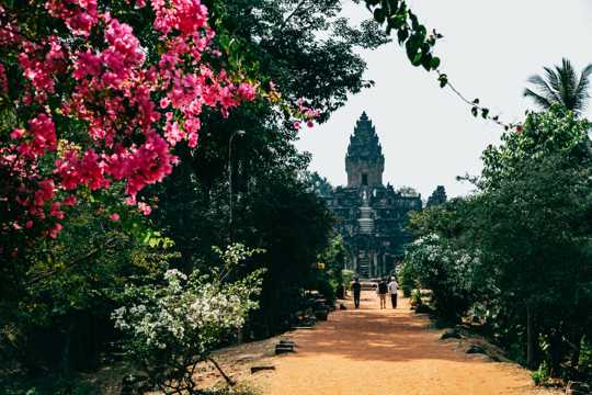 柬埔寨都会游览风光图片