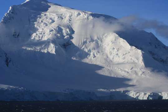 南极海域冰川景物图片