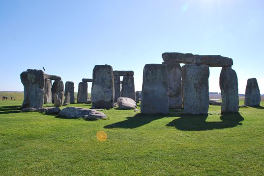 英国巨石阵筑景致图片