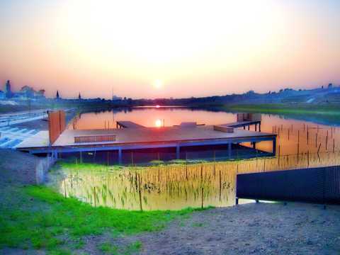 凤凰湖朝阳图片