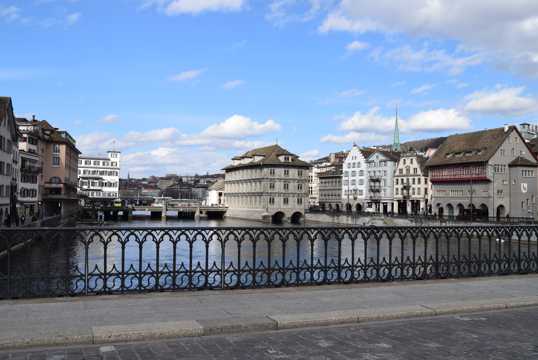 瑞士苏黎世建筑风光图片