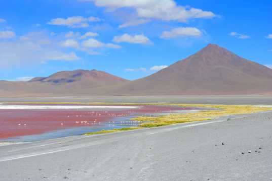 玻利维亚红湖图片
