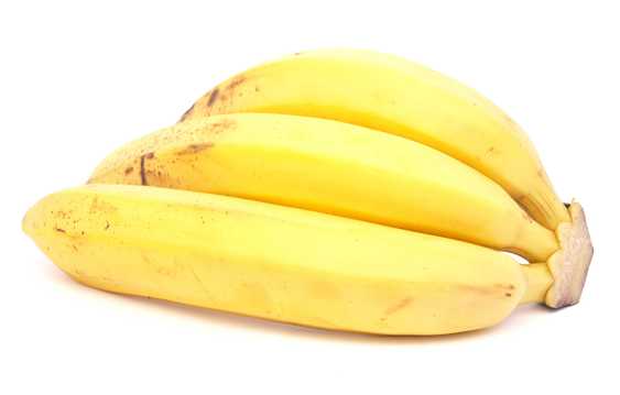 一串黄色香蕉图片