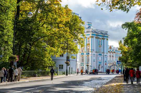 俄罗斯圣彼得堡冬宫风光图片