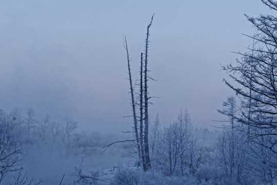 吉林长白山冬季风光图片