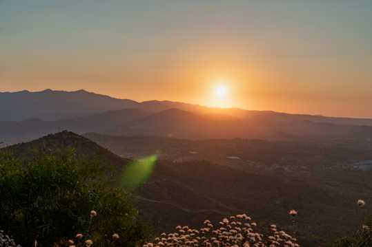塞浦路斯斜阳景观图片