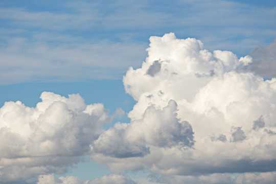 高空云海云团图片