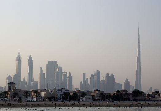 迪拜哈利法塔建筑风光图片