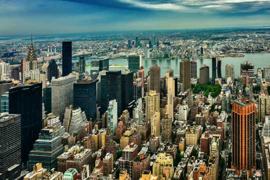 美国纽约曼哈顿风光图片