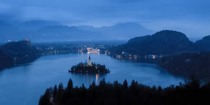 斯洛文尼亚共和国布莱德湖图片