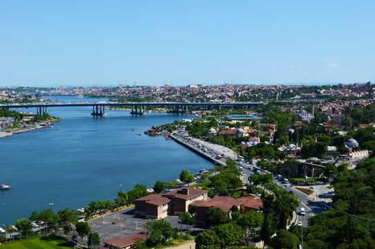 土耳其博斯普鲁斯海峡光景图片
